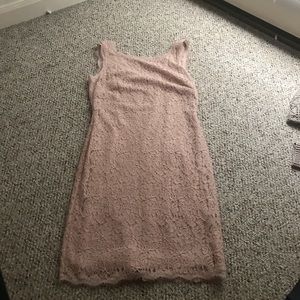Blush Lace Dress